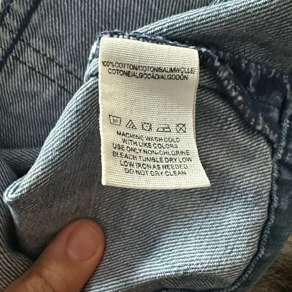 Free People A-line denim Mini skirt  Sz 2